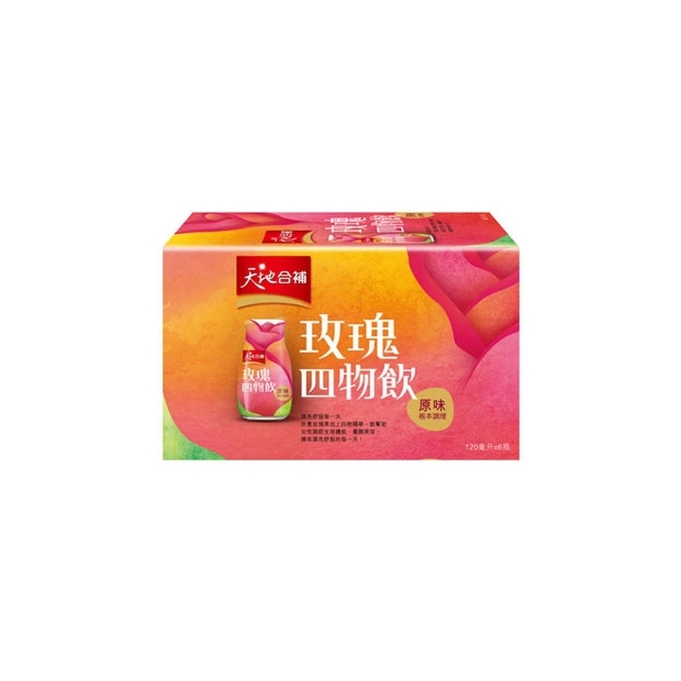 桂格 天地合補玫瑰四物飲120ml (6瓶/盒)