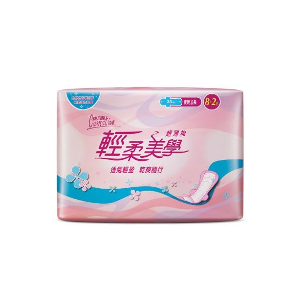 康乃馨 輕柔美學超薄棉夜用加長33cm.JPG