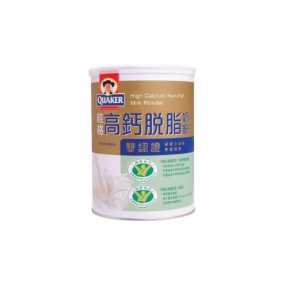桂格 高鈣脫脂雙認證奶粉 (1.5kg/罐)