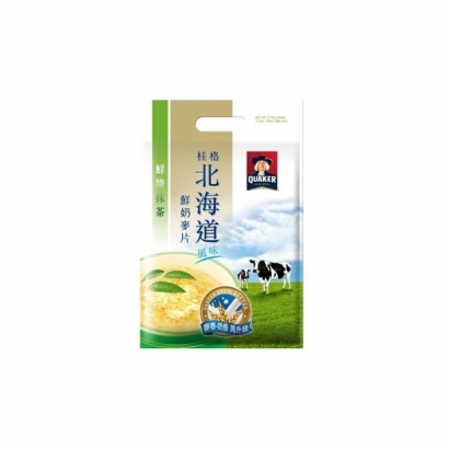 桂格 北海道鮮綠抹茶鮮奶麥片*12入/包