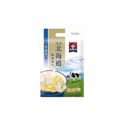 桂格 北海道麥片特濃鮮奶*12入/包