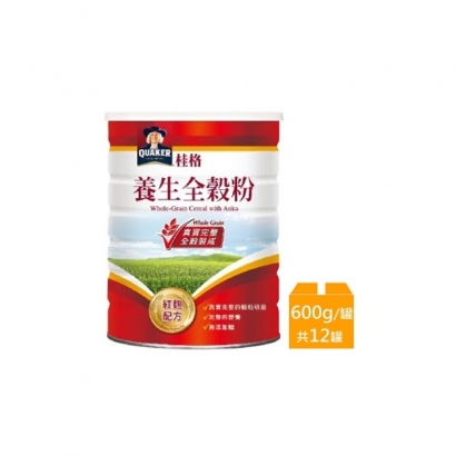 桂格 紅麴配方養生全穀粉600g/箱裝(223元/瓶)